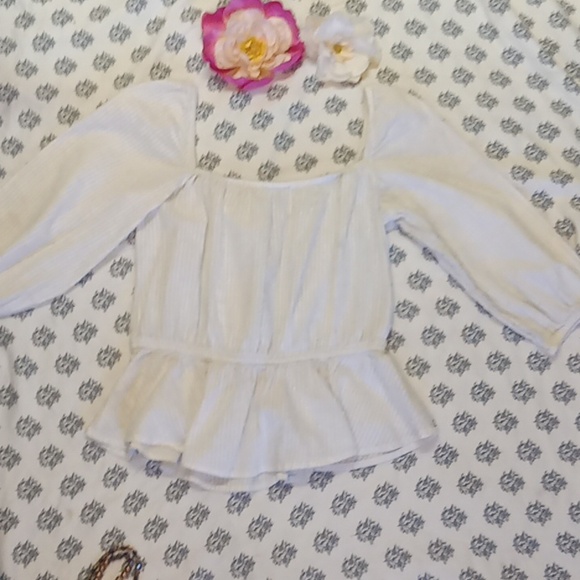 BLUE RAIN pretty Blouse top - Picture 15 of 16